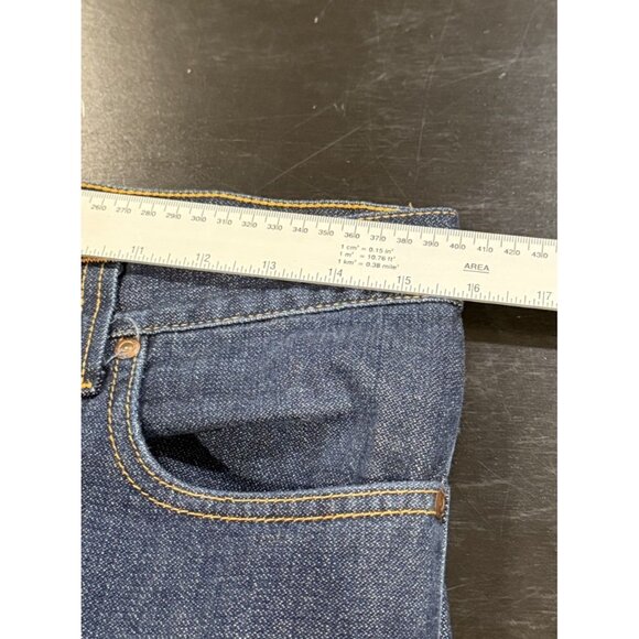 Nudie Jeans Men’s 32x29 Slim Jim Dark Organic Twill Straight Leg Blue NJ3775 - Picture 10 of 12